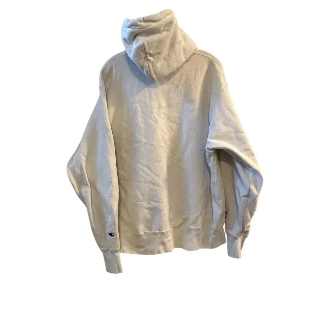 Champion Auburn‎ Tigers Men's Hoodie White Pullover Size L Sports Theme